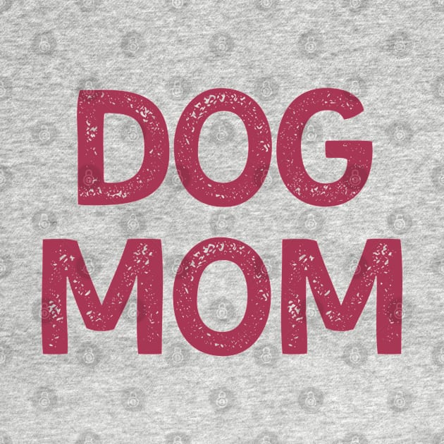 Dog Mom (Red Version) by stickersbyjori